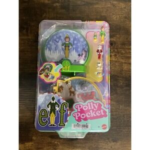 Mattel Elf Movie Polly Pocket Holiday Set w/ Accessories NEW 2025 Rare